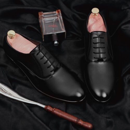 Low-Top Lace-Up Formal Shoes