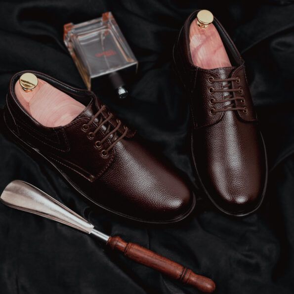 Men Textured Formal Comfortable Shoes